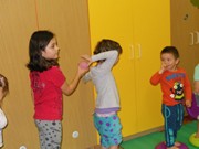 Cvičení zdravá dětská noha ve školce